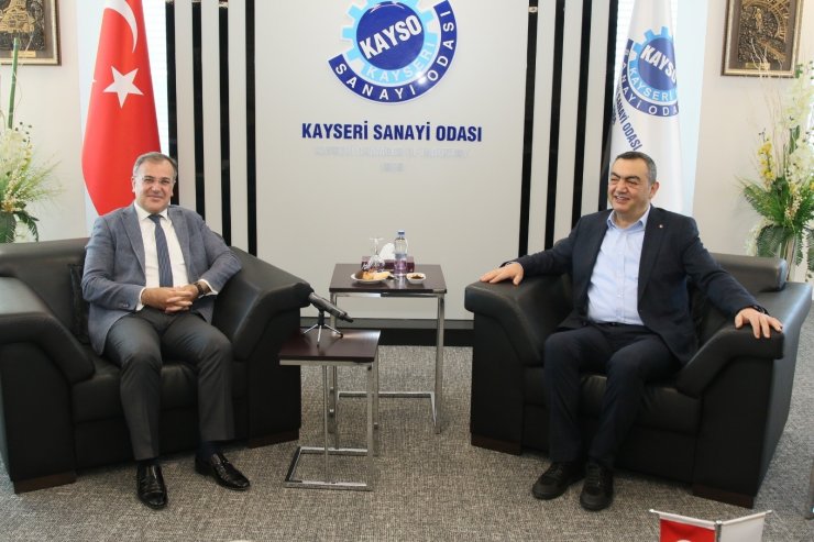 Başkan Özdoğan’dan KAYSO’ya ziyaret