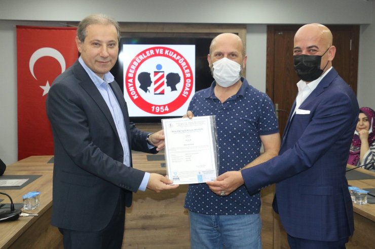 KONESOB’tan kuaförlere mesleki yeterlilik belgesi