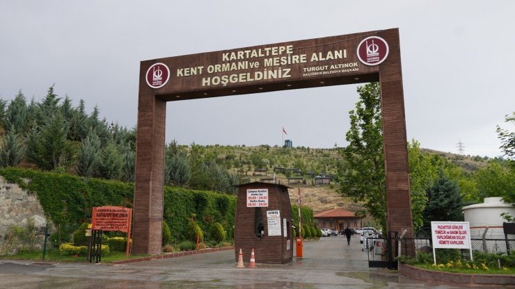 Kartaltepe yeni yüzüyle piknikçileri bekliyor