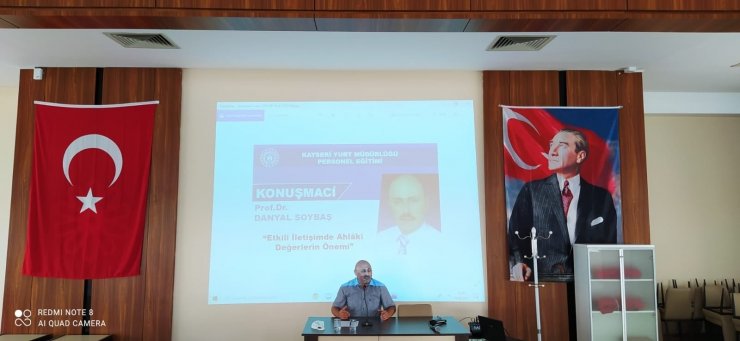 Kayseri Yurt Müdürlüğü’ne eğitim verildi