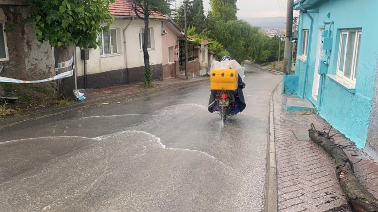 Eskişehir’de sağanak yağış