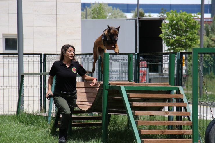 Rekor uyuşturucu yakalamalarına imza atan gümrük muhafaza memurları böyle eğitiliyor