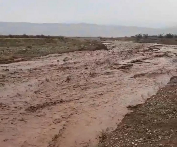 Nallıhan’da dereler taştı, tarım arazileri sele teslim oldu