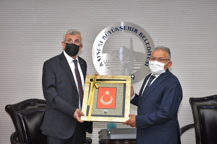Başkan Büyükkılıç; Sağlık Bilimleri Üniversitesi Rektörü Erdöl’ü ağırladı