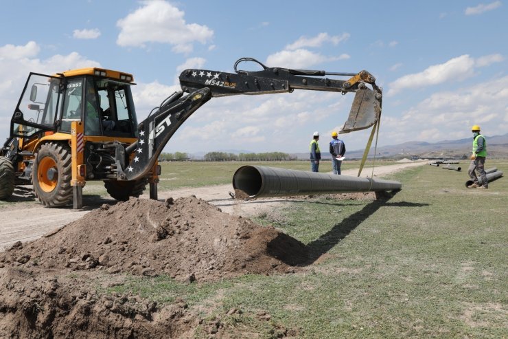 Sindelhöyük Mahallesindeki içme su hattı yenilendi