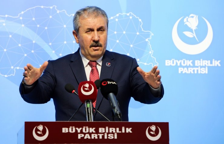 BBP Genel Başkanı Destici, “Eski Türkiye özlemi içerisinde olanlar erken seçim istiyorlar”