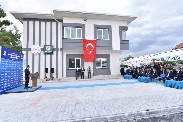 Karatay’da Selim Sultan Aile Sağlığı Merkezi açıldı