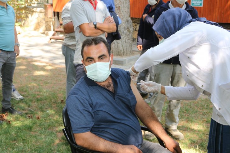 Yahyalı Belediyesi aşılama kampanyasına katıldı