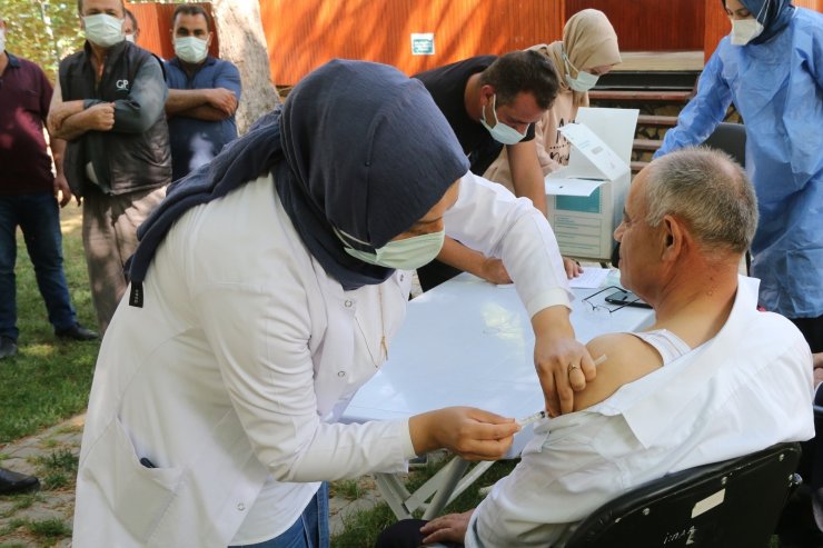Yahyalı Belediyesi aşılama kampanyasına katıldı