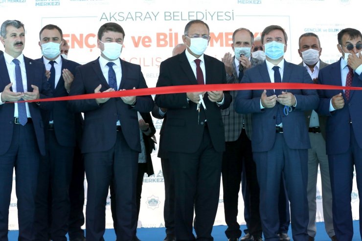 Aksaray Gençlik ve Bilim Merkezi açıldı