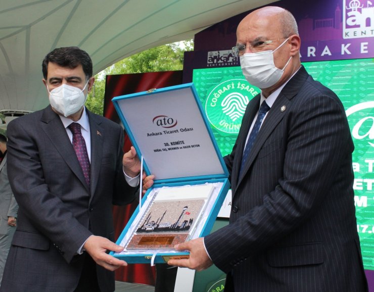 ATO Başkanı Baran ‘Coğrafi İşaretli Ürünler Kitabı’nın tanıtımına ev sahipliği yaptı