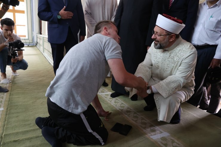 Diyanet İşleri Başkanı Erbaş, Makedonya’da