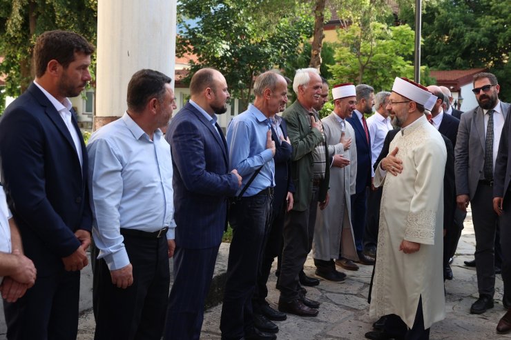 Diyanet İşleri Başkanı Erbaş, Makedonya’da