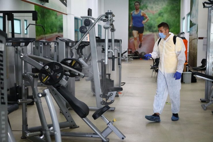 Keçiören’de sağlık için hijyenik spor salonları