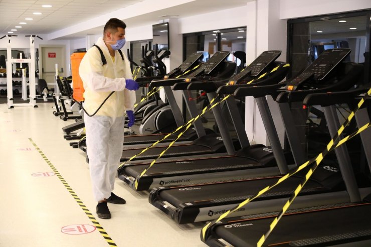 Keçiören’de sağlık için hijyenik spor salonları