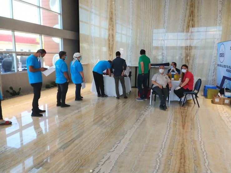 Kayseri Serbest Bölge’de aşı merkezi kuruldu