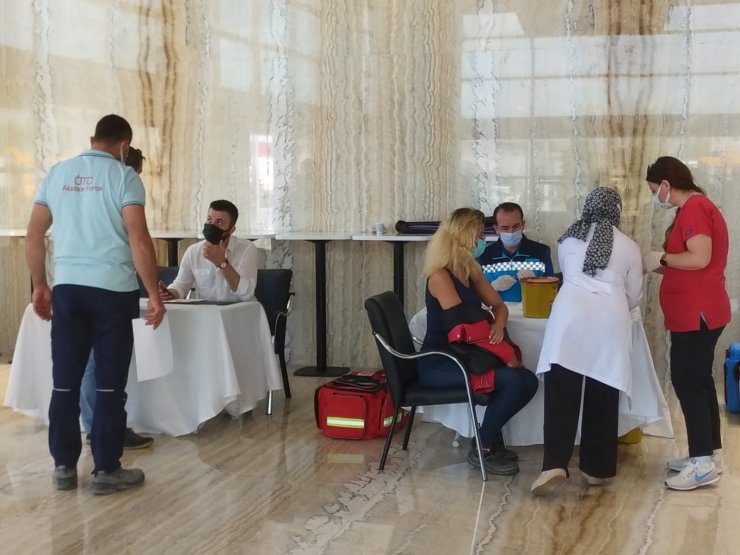 Kayseri Serbest Bölge’de aşı merkezi kuruldu