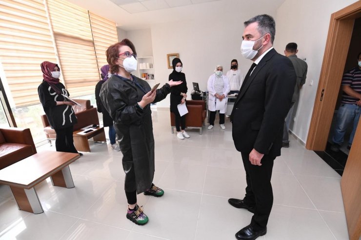 Pursaklar’da belediye personeline Korona virüs aşısı
