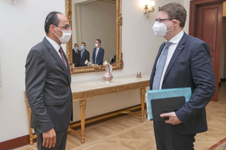 Cumhurbaşkanlığı Sözcüsü Kalın, AB Komisyonu Kabine Şefi Seibert ile görüştü