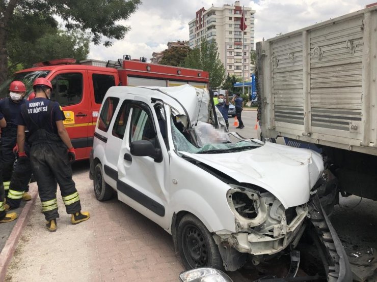 Kazada ölen emekli okul müdürü son yolculuğuna uğurlandı