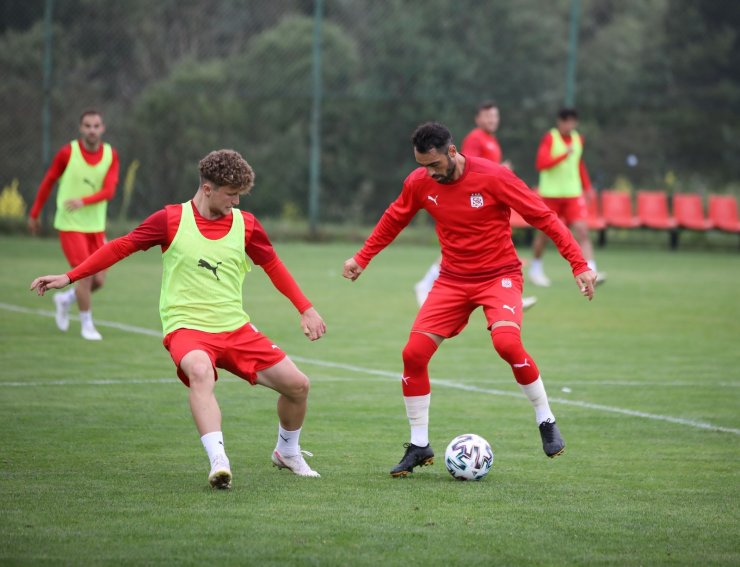 Sivasspor minyatür kale maç yaptı