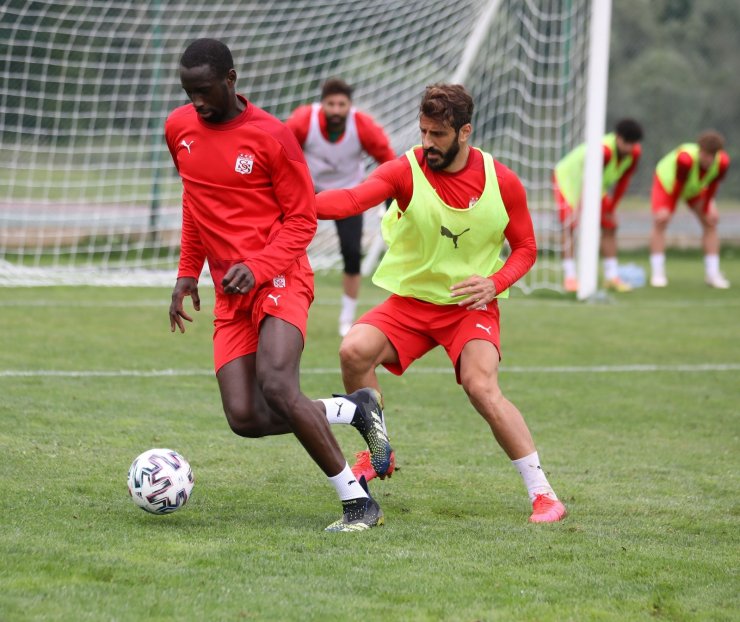 Sivasspor minyatür kale maç yaptı