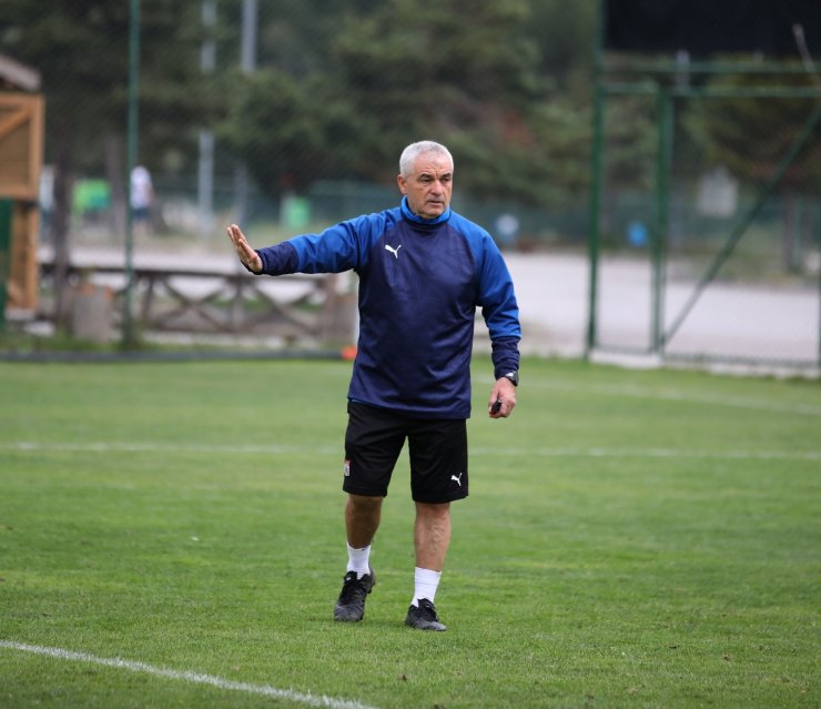 Sivasspor minyatür kale maç yaptı