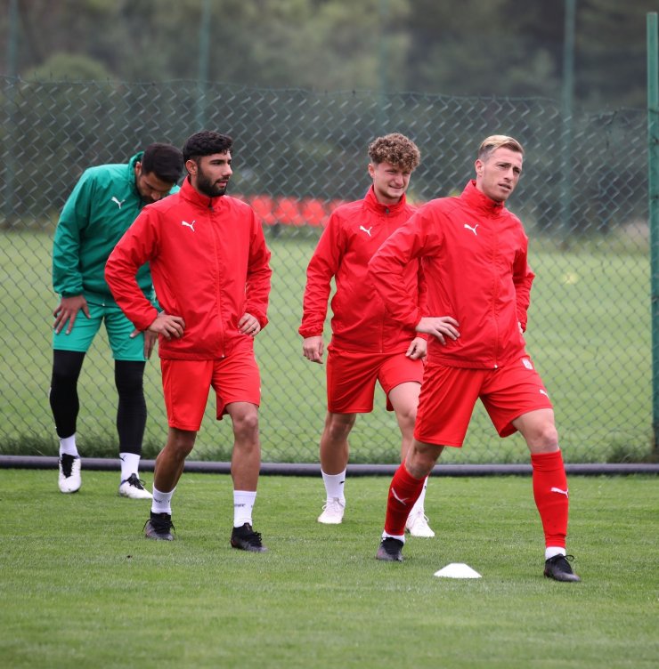 Sivasspor minyatür kale maç yaptı