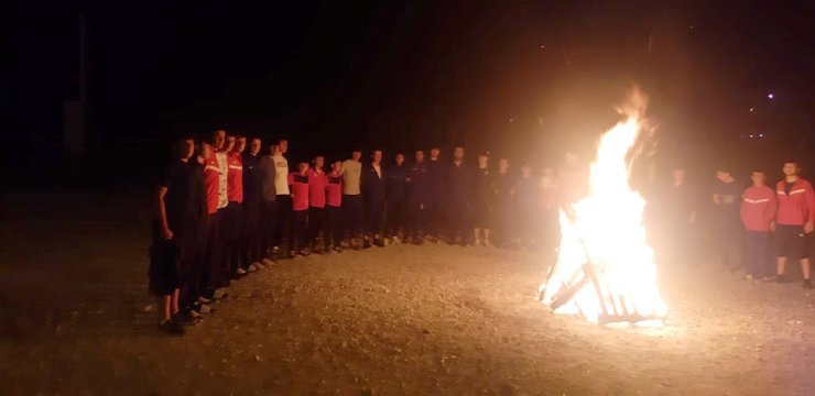 Erciyes güreşçileri ağırladı