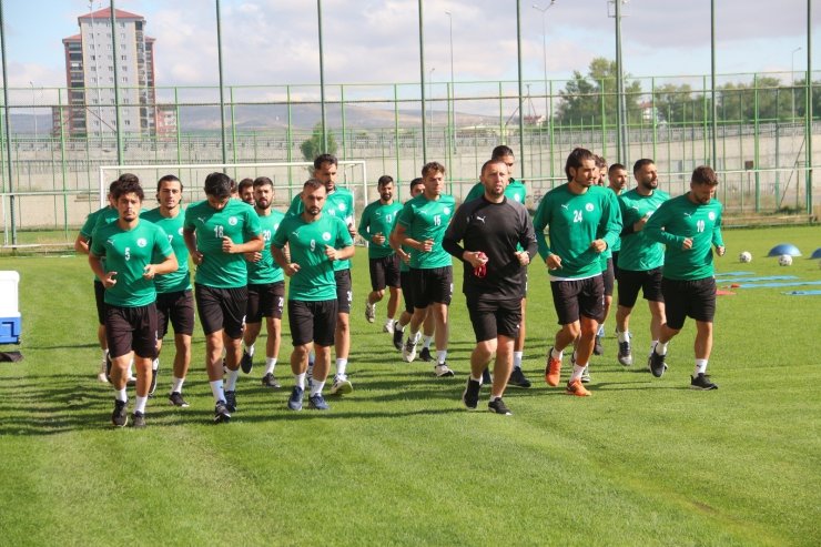 Sivas Belediyespor’un 2. etap kampı devam ediyor