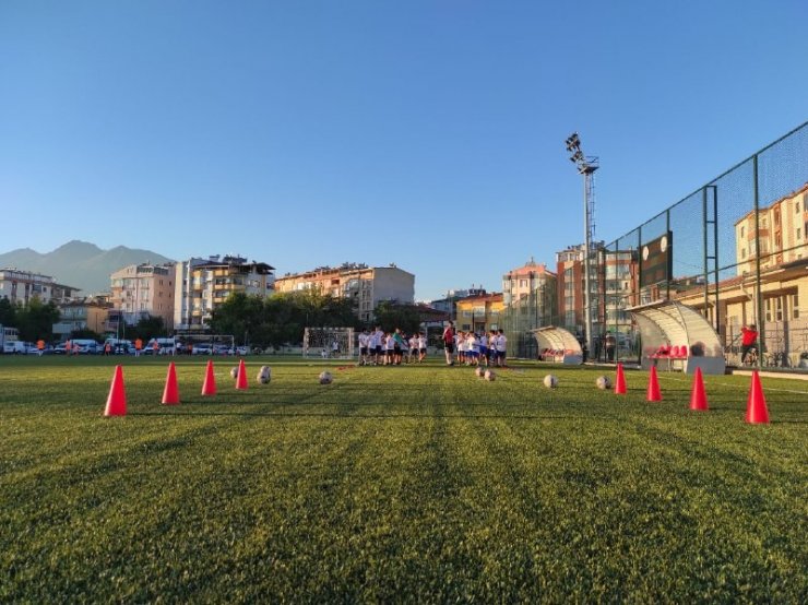 Develi Erciyesspor Kulübü’nün altyapı çalışmaları devam ediyor