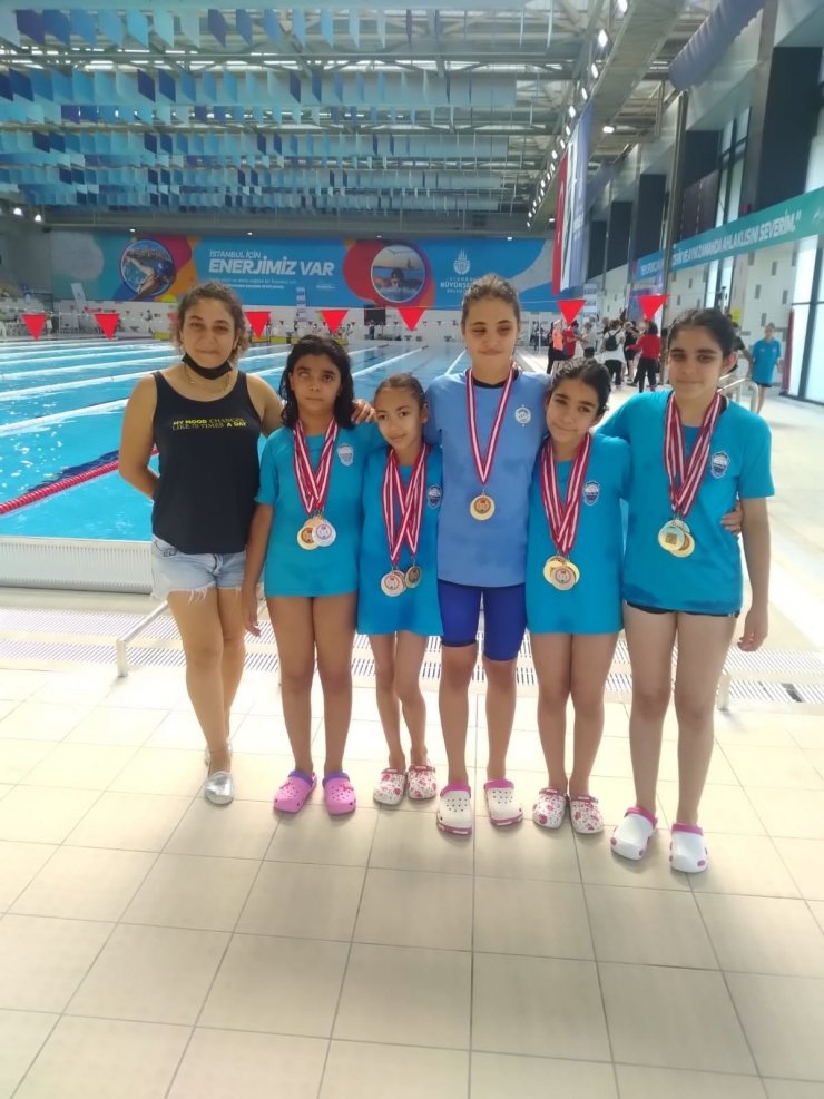 Kayserili sporculardan Yüzme Şampiyonasında büyük başarı