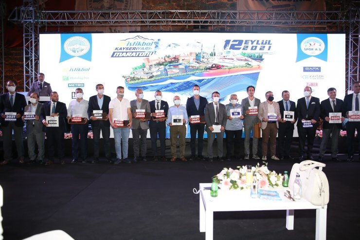Festival tadında maraton 12 Eylül’de start alacak