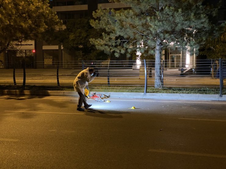 Yola çıkan bisikletli çocuğu kurtarmak isterken canlarından oldular
