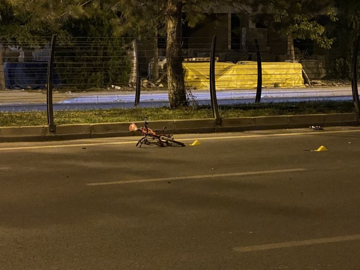 Yola çıkan bisikletli çocuğu kurtarmak isterken canlarından oldular