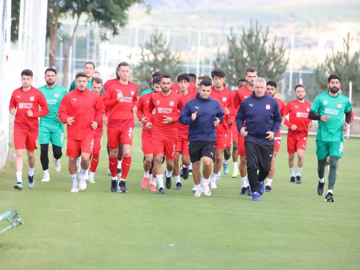 Sivasspor’da Fenerbahçe hazırlıkları başladı