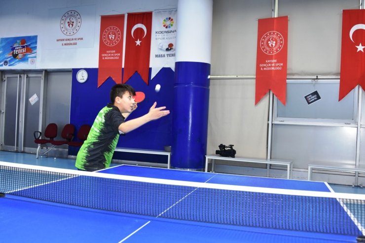 Türkiye’nin masa tenisindeki sporcu fabrikası ‘Kocasinan’