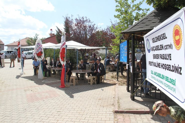 Konya’da geleneksel 7. Akçabelen (Çetmi) Şeker Fasulyesi festivali düzenlendi