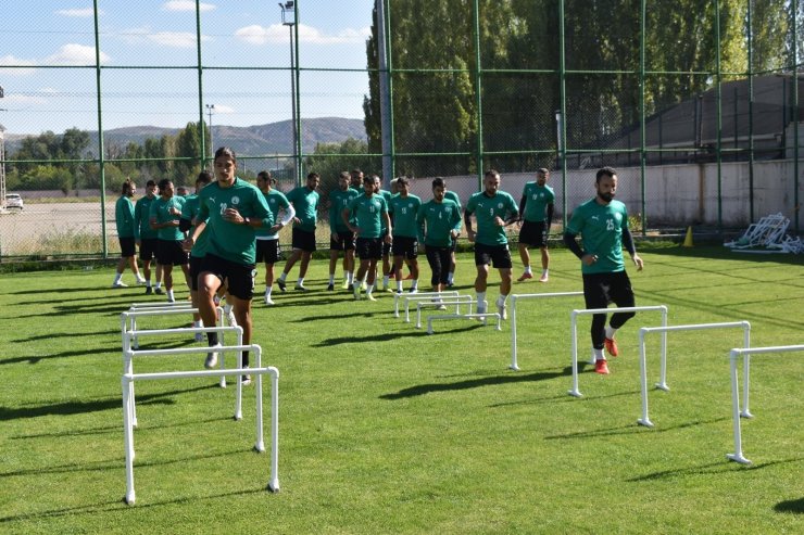 Sivas Belediyespor, Maraş maçının taktiğini çalıştı