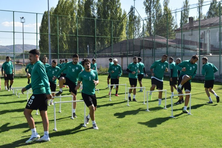 Sivas Belediyespor, Maraş maçının taktiğini çalıştı