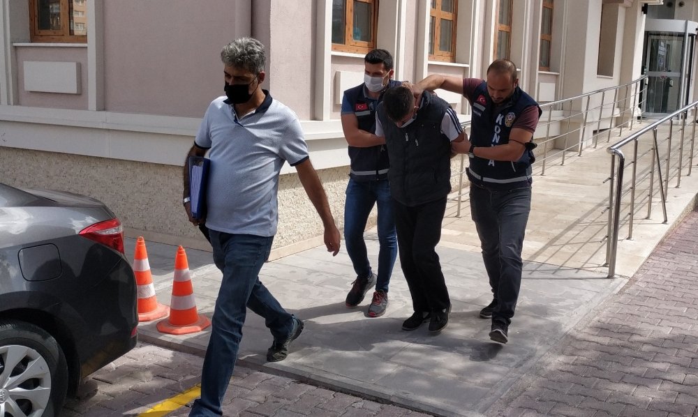 Karapınar'da arkadaşını öldüren cinayet zanlısı saklandığı metruk evde yakalandı
