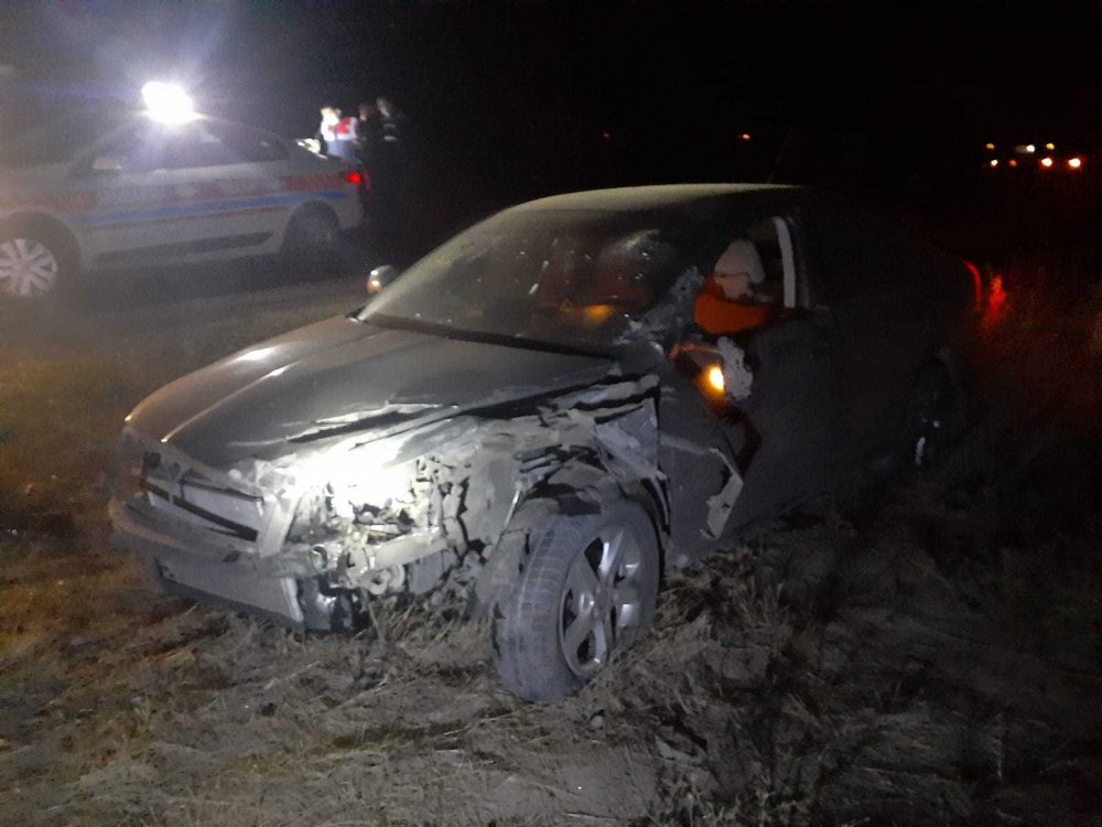 Ereğli'de Traktör İle Otomobil Çarpıştı: 1 Yaralı