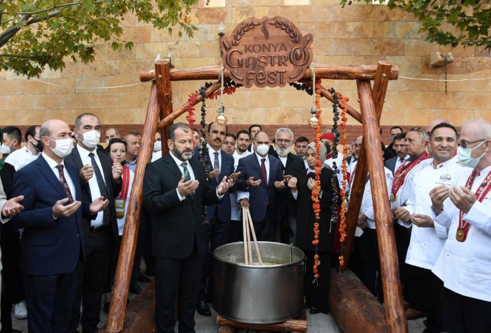 Konya GastroFest Dualarla Başladı