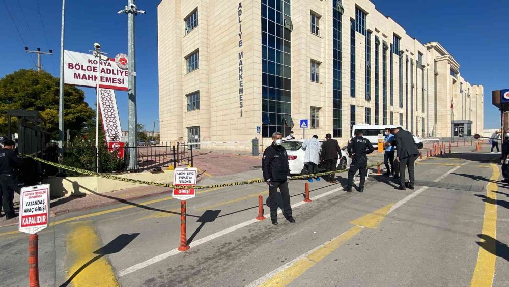 Konya’da Adliye Önünde Avukata Silahlı Saldırı