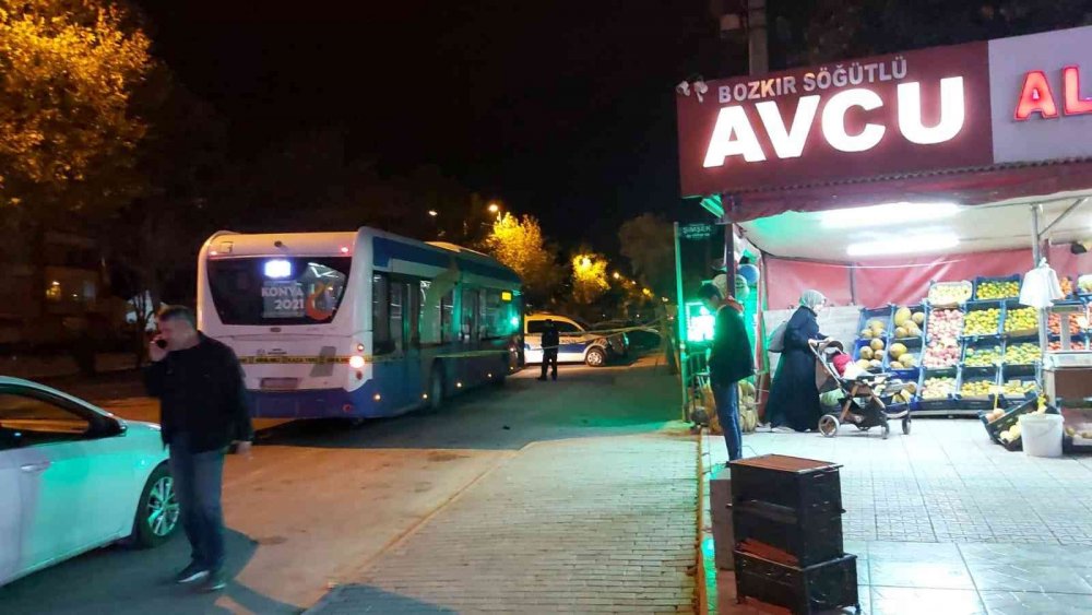 Konya’da Belediye Otobüsünde Tartıştığı Şahsı Vuran Şüpheli Tutuklandı