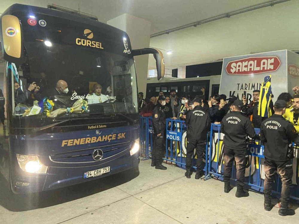 Fenerbahçe Kafilesi Konya’da