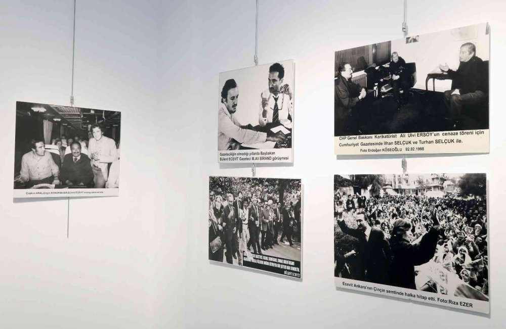 Bülent Ecevit Fotoğraf Sergisinde Anıldı
