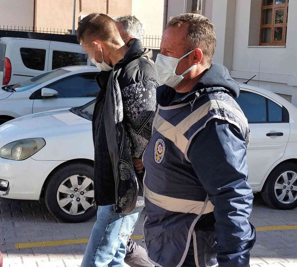 Konya'da hırsızlık şüphelisi intihar girişiminde bulundu, polisten kaçamadı