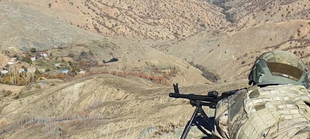 Eren Kış-3 Şehit Jandarma Binbaşı Ercan Kurt Lice-Sağgöze Operasyonu başlatıldı