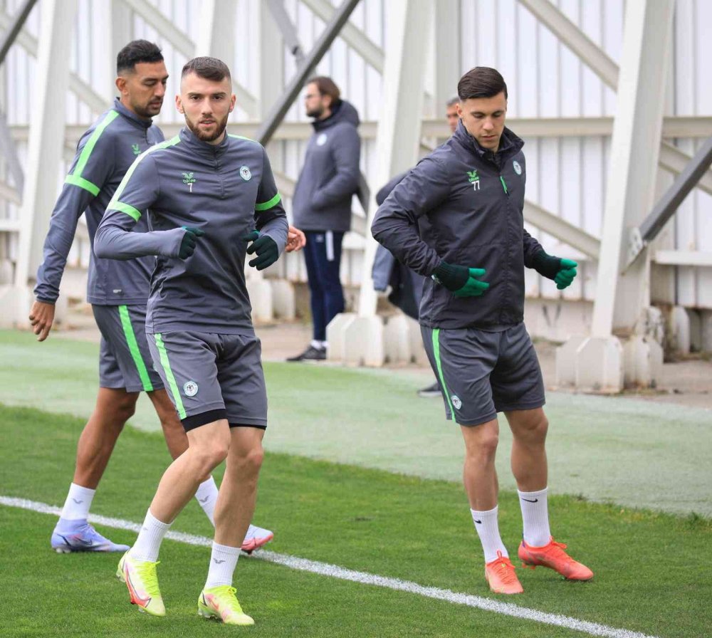 Konyaspor Gaziantepspor Maçının Hazırlıkları Tamamlandı